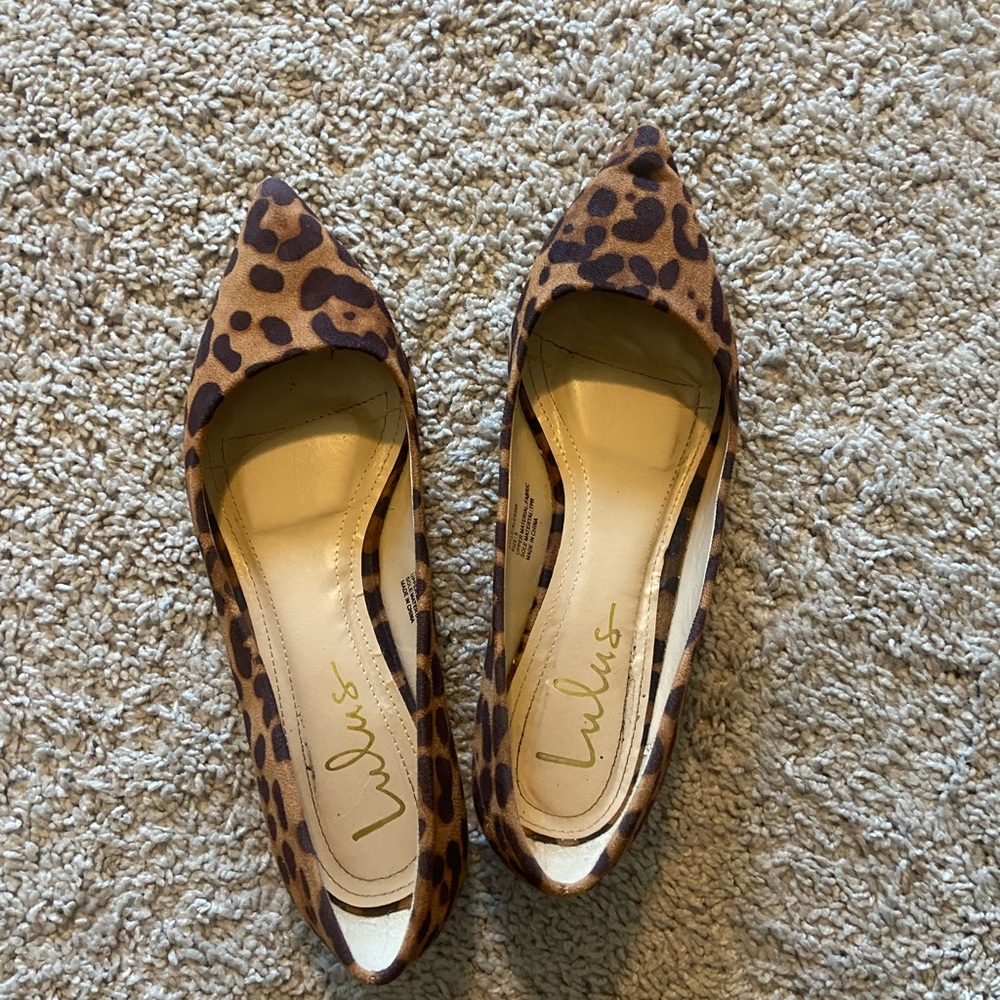 Lulu's Leopard Print Women's Shoes